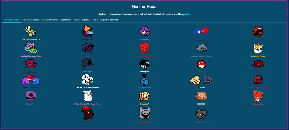 On December 16th, 2023, the mod known as Livid Lycanthrope was added to the Funkipedia's Hall of Fame. Congratulations to!: @fnflycanthrope, @ardolf_official, @Shadowfi1385, Jono99, Ne_Eo, Grizzle, TSG, @Nex_daWolf, Clarre, OblivionDowning, EyesOfObl1vion, @ScorchVx,