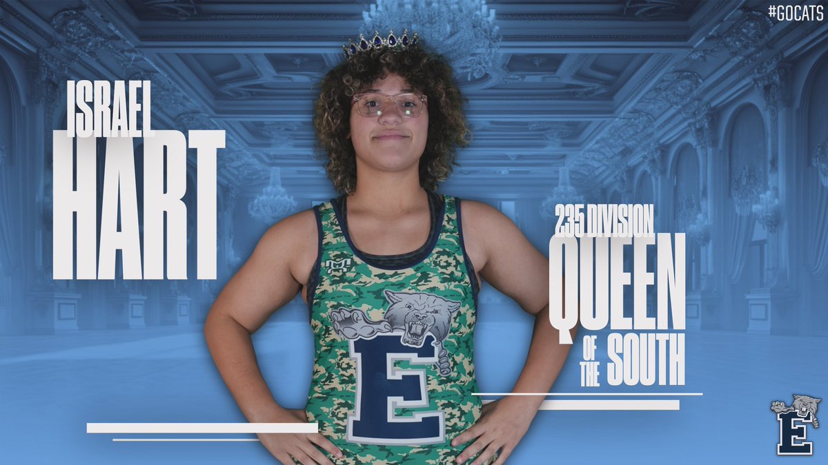 Your 2023 235 Division Queen of the South is Israel Hart! | #QueenOfTheSouth | #GoCats