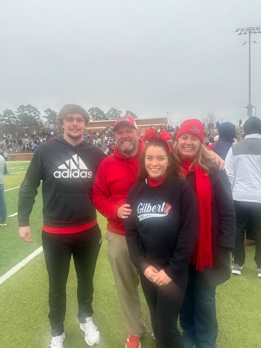 Great Time Today at the <a href="/ShrineBowlNCSC/">Shrine Bowl NC-SC</a> getting the 24-0 Win! #TeamSC Proud of <a href="/caleb_strese/">Caleb Strese</a> &amp; @GHS_VC23 for representing #GilbertAmerica well! #LastRide