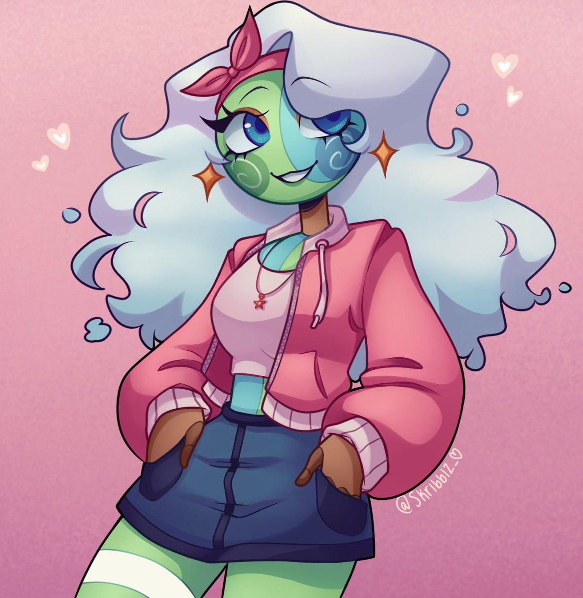 Thought Earth would look good in a casual outfit- spoiler: she does💕💙

#TSAMS #SAMS #samsEarth #thesunandmoonshow #lunarandearthshow #LAES #fnaf