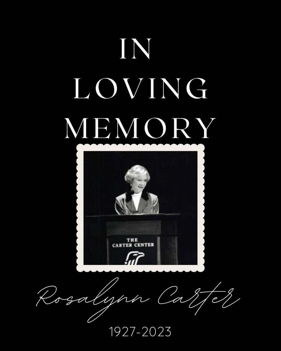🫶🏼Honoring Loss: Tribute to Former First Lady Rosalynn Carter
Setting the table for connection this season.

psychologytoday.com/us/blog/eating…

#RosalynnCarter