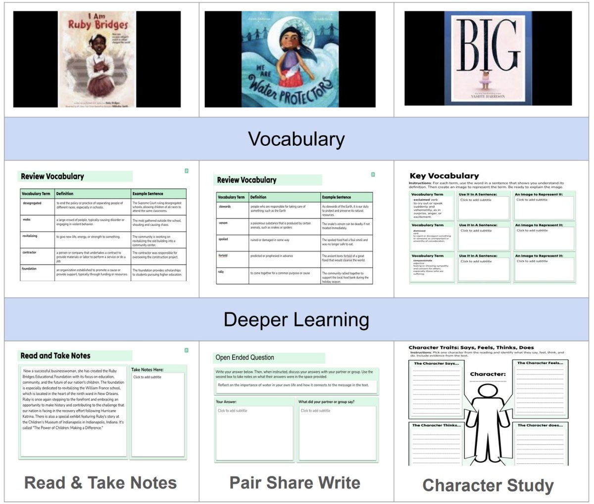 Love that @DiffitApp now allows educators to generate and customize student activities using the content you already have - with or without adapting the text.

One Youtube link gave me a jumpstart in creating the below resources!  #AI #AccessForAll