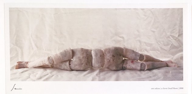 【秘密の小部屋】
ハンスベルメールの作品をオマージュした、ガラスの関節人形です＊