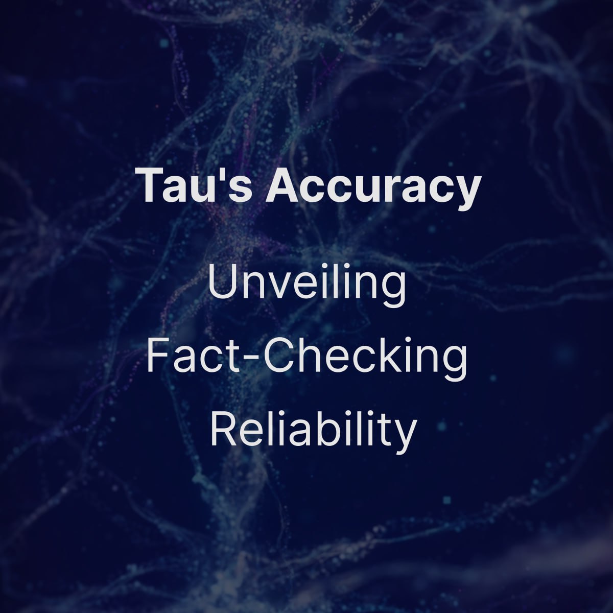 AndrewOnizuka's tweet image. Tau's Accuracy: Unveiling Fact-Checking Reliability 💎
🎥 youtube.com/shorts/X_abI_n… 👈
Trust Tau's logical engine for accurate information—verify proofs, inspect algorithms. Experience the reliability. #socialcoding #TauNet tau.net @TauLogicAI