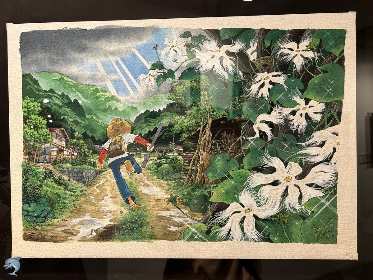 横手市増田まんが美術館の、釣りキチ三平生誕50周年の記念展に 横手市増田まんが美術館の、釣りキチ三平生誕50周年の記念展に