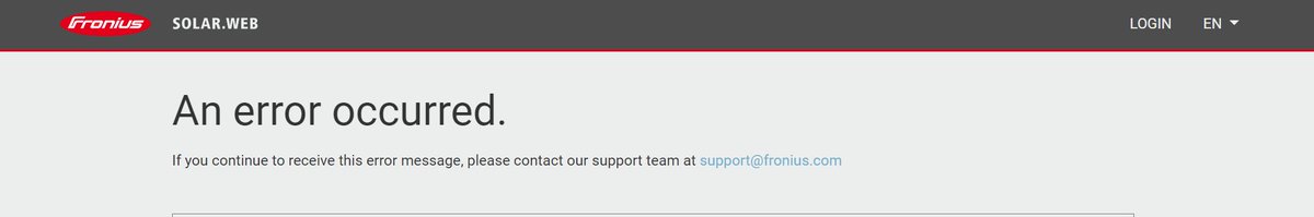 StefanSondi's tweet image. @froniussolar 

Looks like your #solarweb is down in QLD AU.