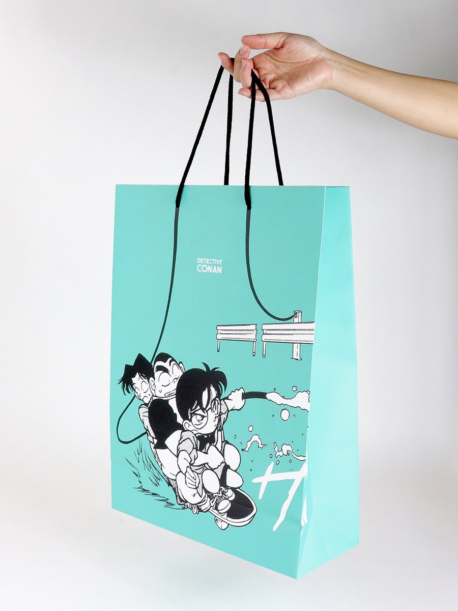 ユギョン・リコ　サイン入り紙袋 🆕新商品情報🆕 コナン探偵社オリジナル新商品 ・ショッパー（紙袋