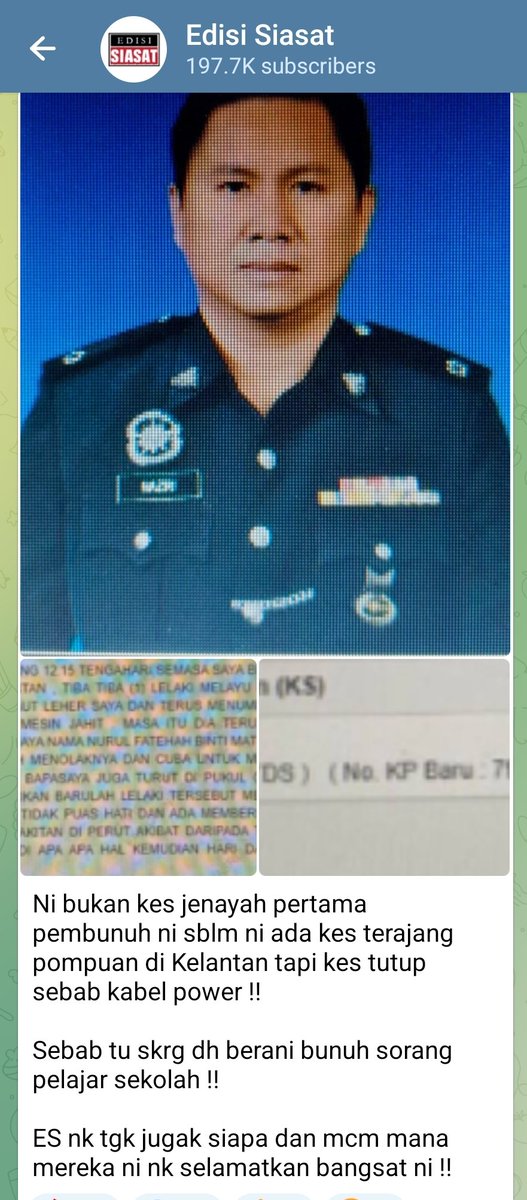 mynewshub's tweet image. Edisi Siasat dakwa, kejadian di Ipoh bukan kes pertama melibatkan suspek.