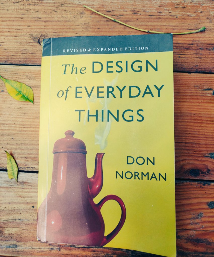 Discovering the essence of good design with 'The Design of Everyday Things.' 📘✨ #DesignWisdom #UX