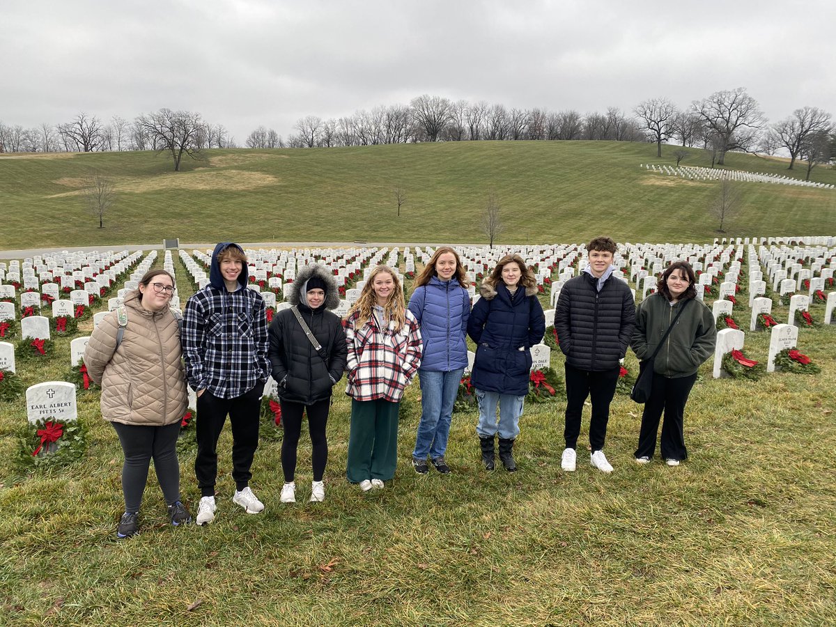 OW Rho Kappa (@ow_rhokappaowls) on Twitter photo OW Rho Kappa participated in the Wreaths Across America event this morning at Leavenworth National Cemetery. It was extra special for <a href="/CoachRuport/">Maegan Ruport</a>, who got to lay a wreath where her grandparents are laid to rest 💙 <a href="/OPSSocStudies/">OPS Social Studies</a> <a href="/OlatheWestOwls/">Olathe West High</a> OW Rho Kappa participated in the Wreaths Across America event this morning at Leavenworth National Cemetery. It was extra special for <a href="/CoachRuport/">Maegan Ruport</a>, who got to lay a wreath where her grandparents are laid to rest 💙 <a href="/OPSSocStudies/">OPS Social Studies</a> <a href="/OlatheWestOwls/">Olathe West High</a>