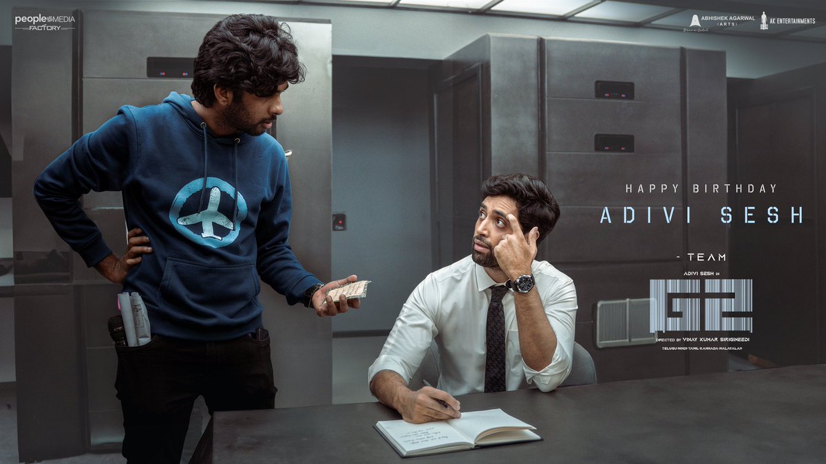 Wishing you a very very happy birthday @AdiviSesh ❤️ Super proud to be working and collaborating with you. Wishing you only the best and happiness in everything you do 🤗❤️