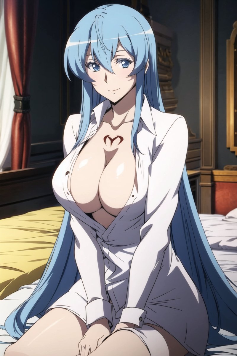 Yu Arisato on X: Esdeath 💙 Anime: Akame ga Kill! / X
