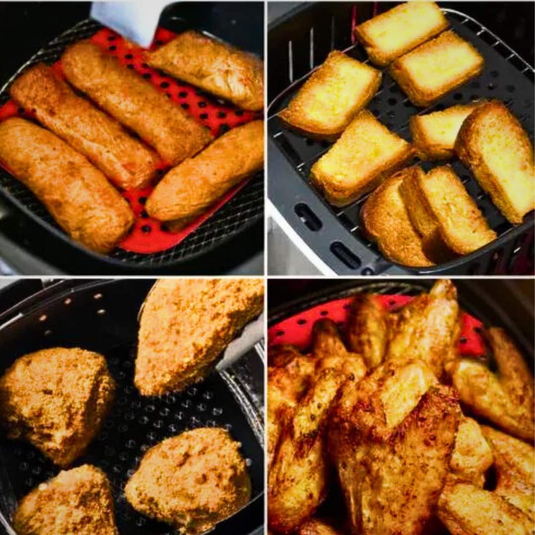 FitnessFowler's tweet photo. 🥩The non-stick properties of air fryer mats make them great for cooking without the need for excessive oil or cooking sprays. This can be a healthier option for those who are conscious of their oil intake.🎀

Link here🎉 https://t.co/xb5aFgJobA
#airfryermat #siliconemat #heat https://t.co/IC9Nm6HdhO