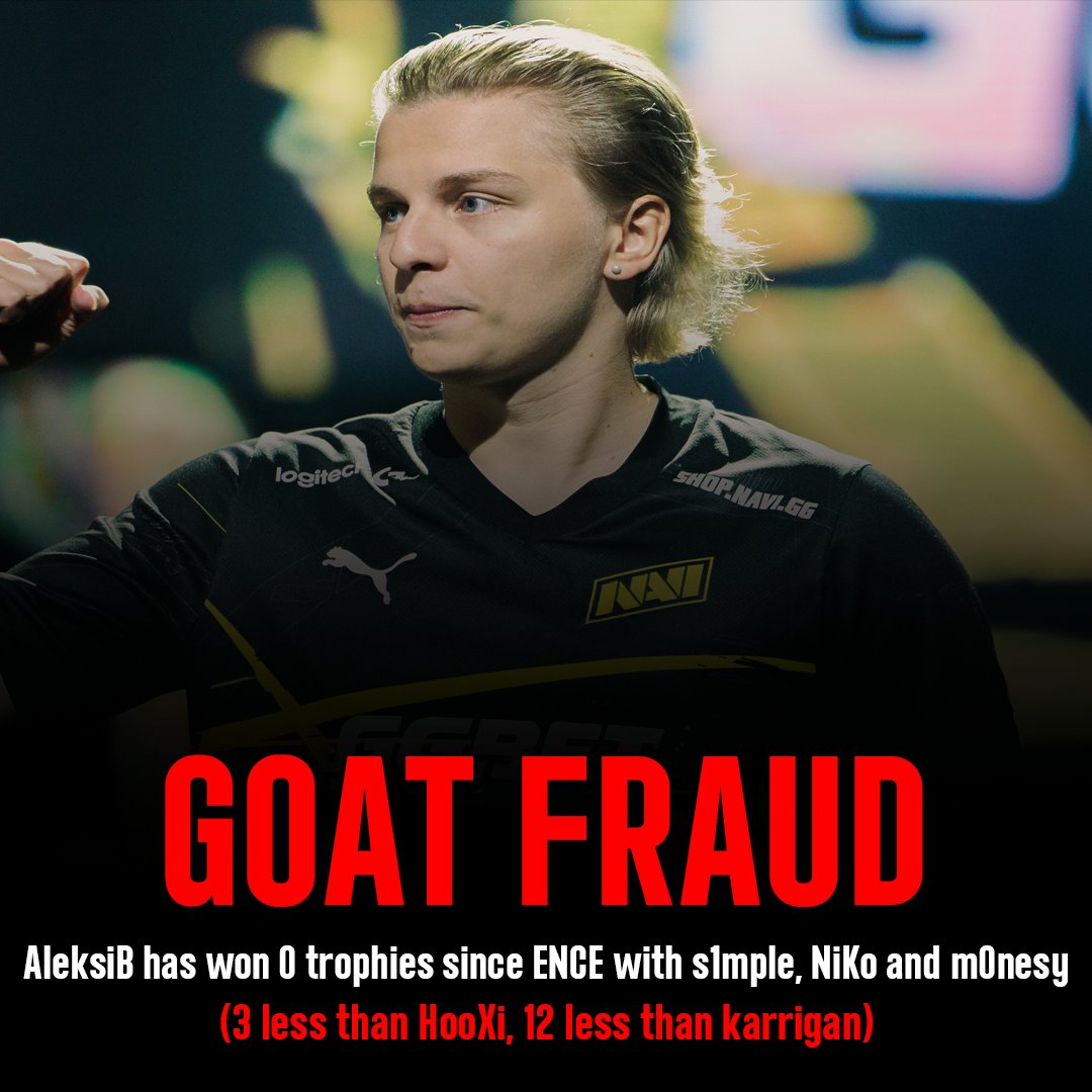 FinishedReport's tweet image. Is AleksiB the most overrated player of all time? (Source: HLTV.org)