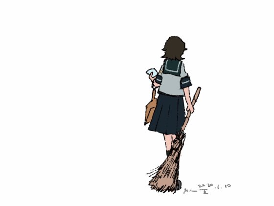「blue skirt short sleeves」 illustration images(Latest)｜21pages