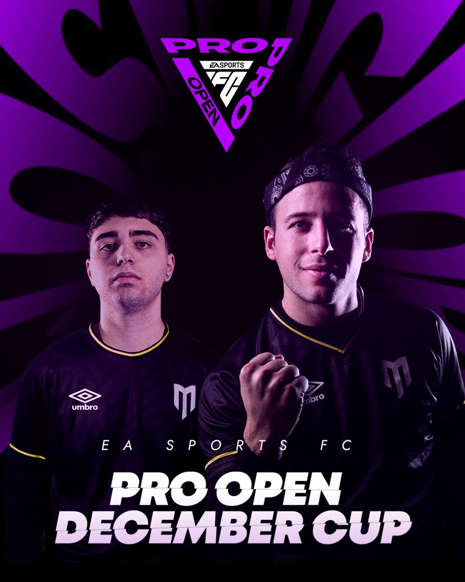 💪 DAY 2
🏆EAFC PRO OPEN DECEMBER CUP
⏱️ LIVE NOW
🎙️ twitch.tv/prinsipe

🎮 @FerraroPeppe 
🎮 @Prinsipe44 

@EASPORTSFCPro 
#EAFC #DecemberCup #WeAreMkers