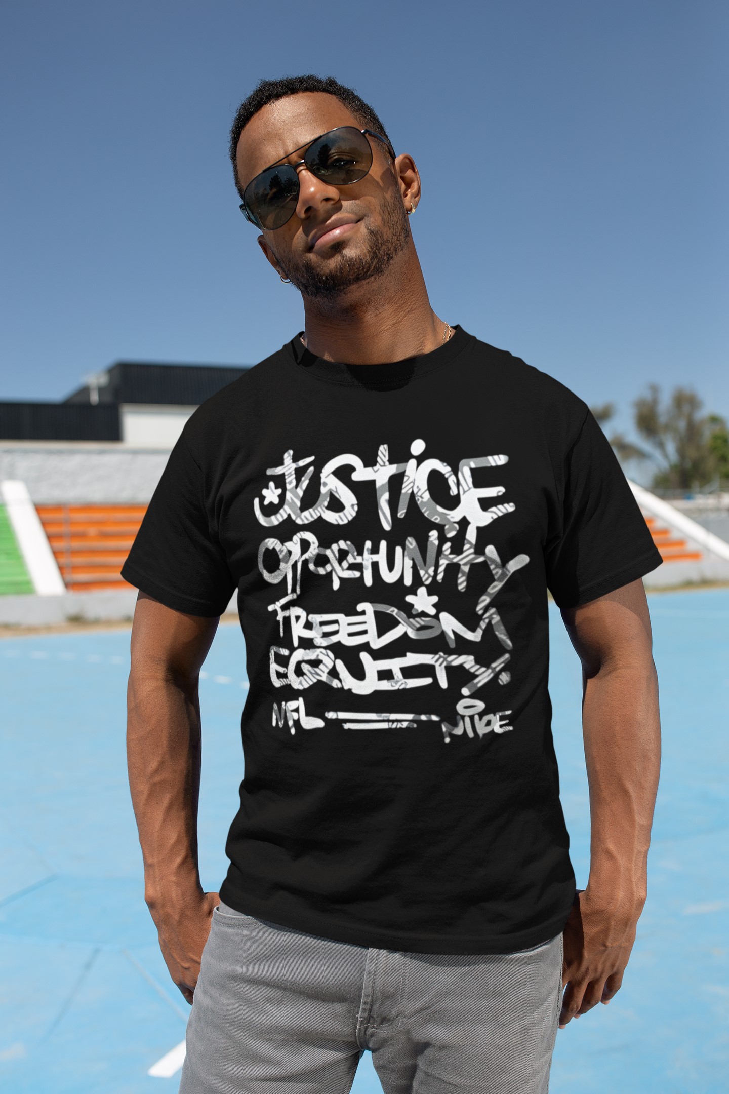 Justice Opportunity Equity Freedom Shirt - Viralstyle