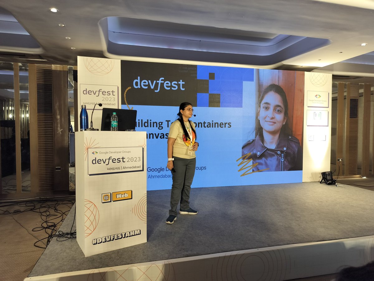 Get ready for the last session of the Web Track with @aakansha1216 🎉

#GDG #DevFestAhm #GDGIndia #DevFestIndia #DevFest23 #DevFest2023