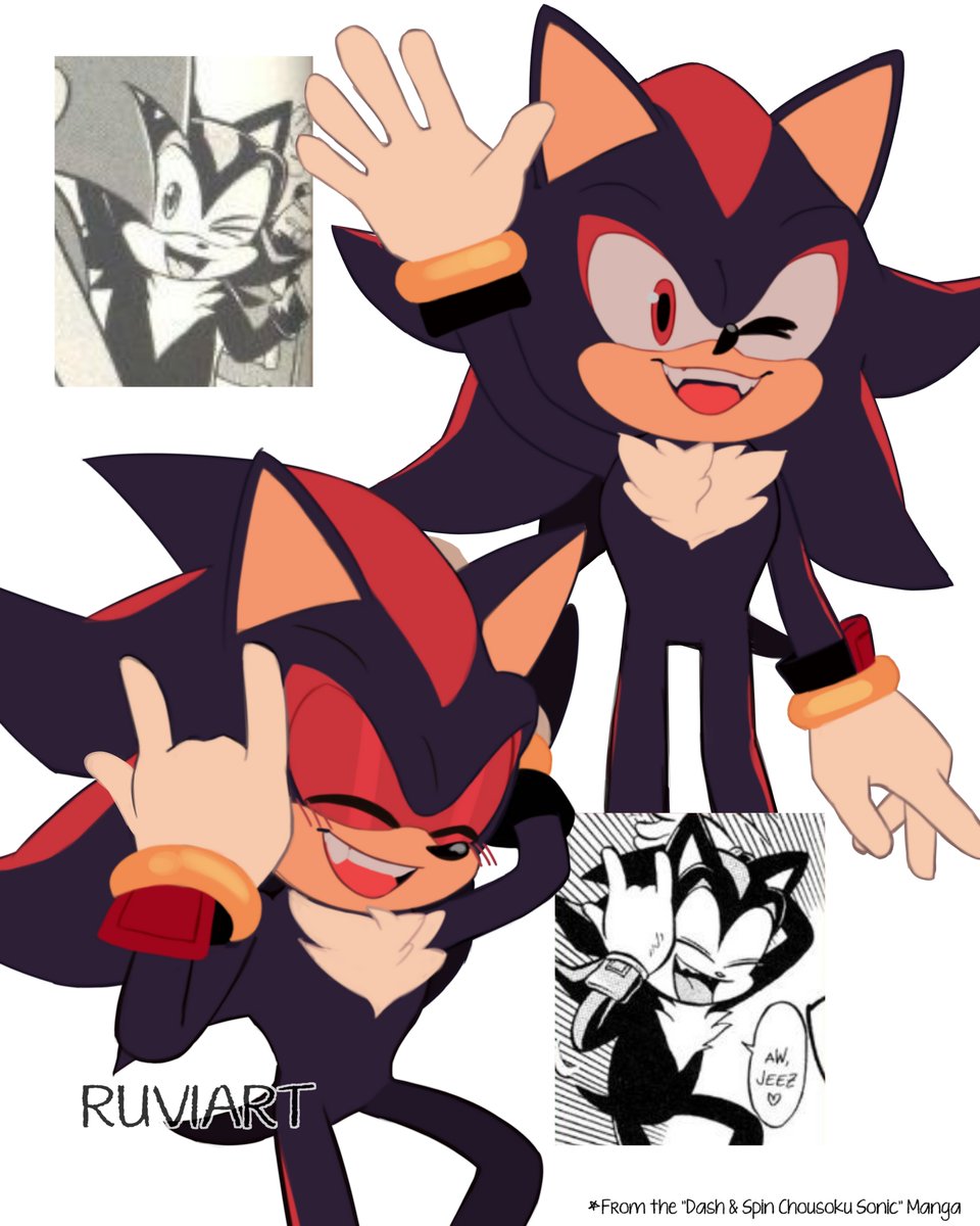 Came across these panels on Pinterest & just had to redraw them 🥺❤️ #shadowthehedgehog