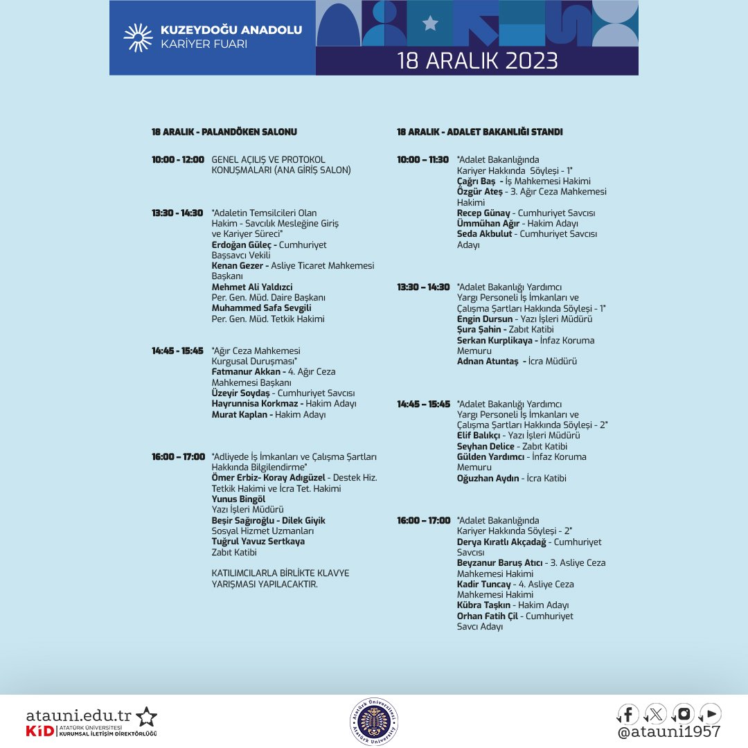 Kuzeydoğu Anadolu Kariyer Fuarı (@kudakafresmi) on Twitter photo 