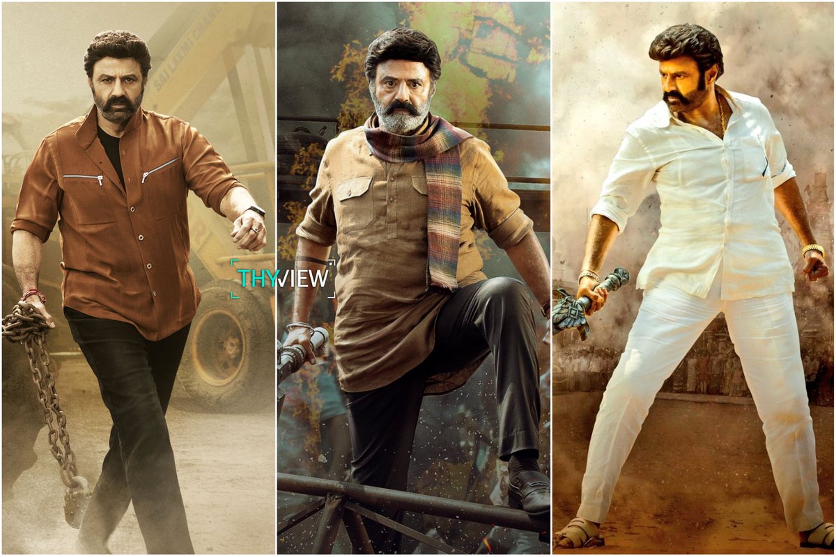 Cheers to the #Unstoppable success of #Balayya with 3 consecutive hits #Akhanda, #VeeraSimhaReddy, and #BhagavanthKesari.

His winning streak continues, proving once again that he's a force to be reckoned with at the box office.

#NandamuriBalakrishna | #NBK