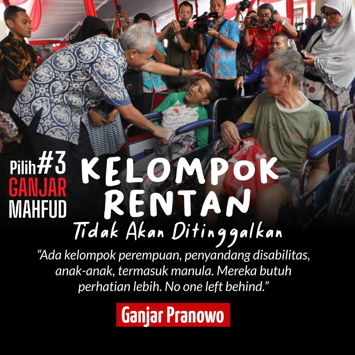 semoga semuanya mendapatkan hak yang sama ya pak! 

#GanjarPranowoPilihanUmat #GanjarPranowoPresiden2024 #GanjarPranowo2024 #GanjarMahfud2024 #GanjarMahfudMD2024