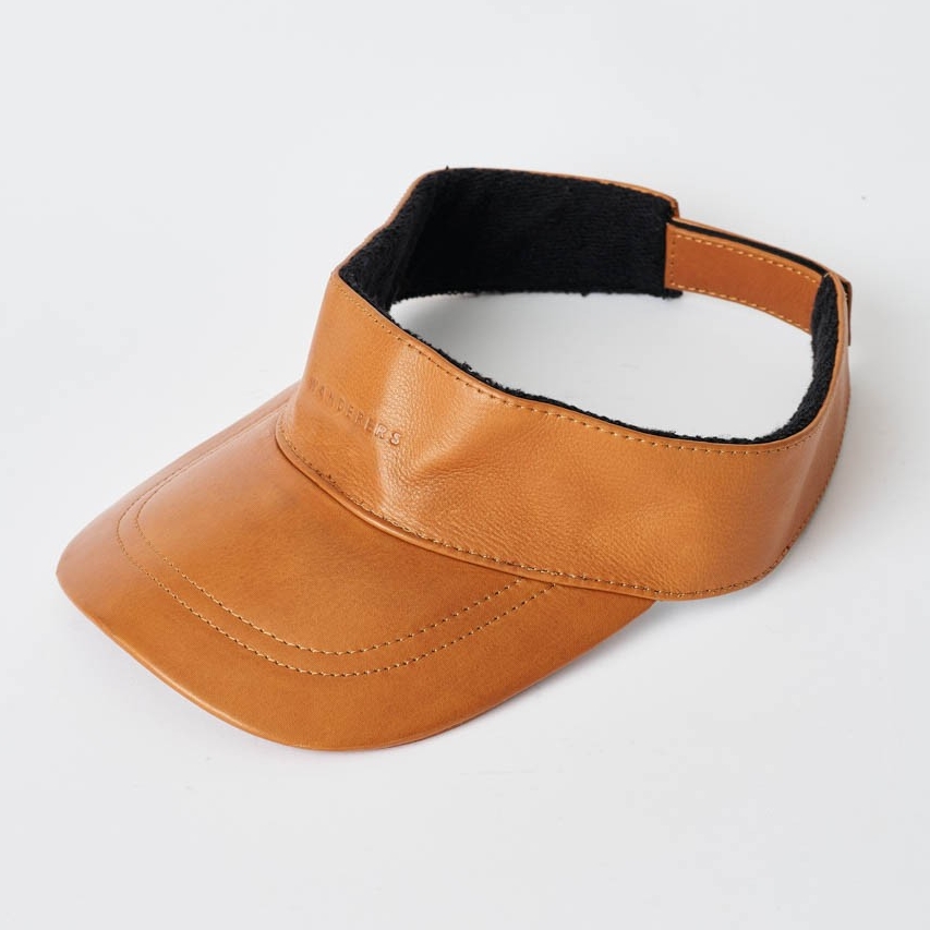 Our beautiful MIAMI visor! A full leather visor with intricate stitching and adjustable strap. In every signature colour, this could be the perfect gift for that friend who has everything… Available at wandererstravelco.com