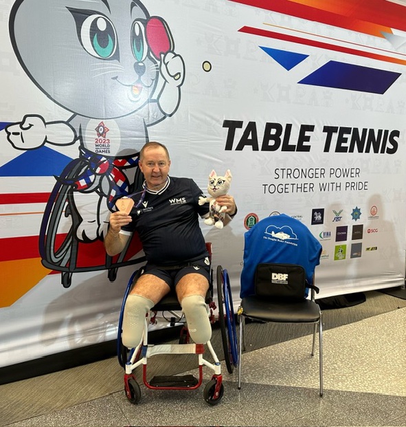 🏓🥉 A huge shoutout to Simon Heaps, the epitome of resilience and talent in wheelchair table tennis! 🌟 Despite challenges, Simon's incredible performance at the World AbilitySport Games secured a well-deserved bronze medal. Your determination is an inspiration to all! 🏅👏