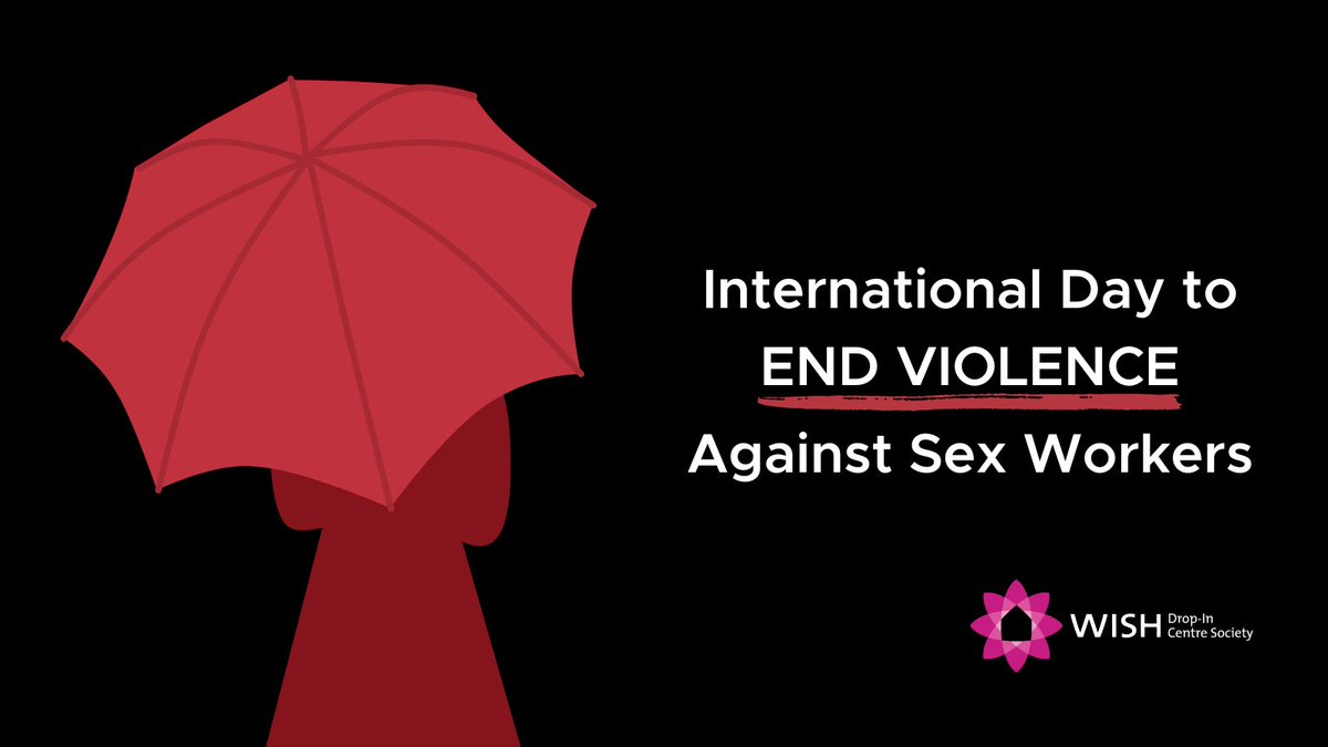 Today is the International Day to End Violence Against Sex Workers aka #RedUmbrellaDay. It is a day of mourning as well as a day of action. To protect sex workers’ rights, the conditions that enable and perpetuate violence must end. #IDEVASW #Dec17 #RightsNotRescue #DecrimNow