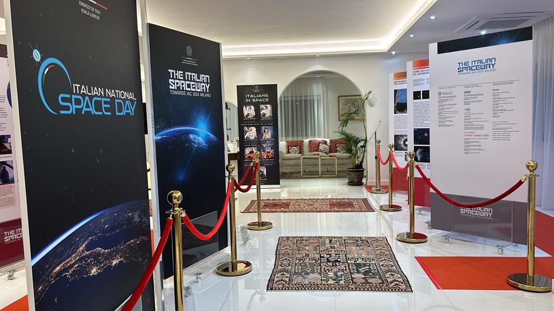 “The Italian Space Day” organised by the Embassy of Italy with the major space stakeholders and the exhibition “The Italian Spaceway - towards IAC 2024 Milan”.