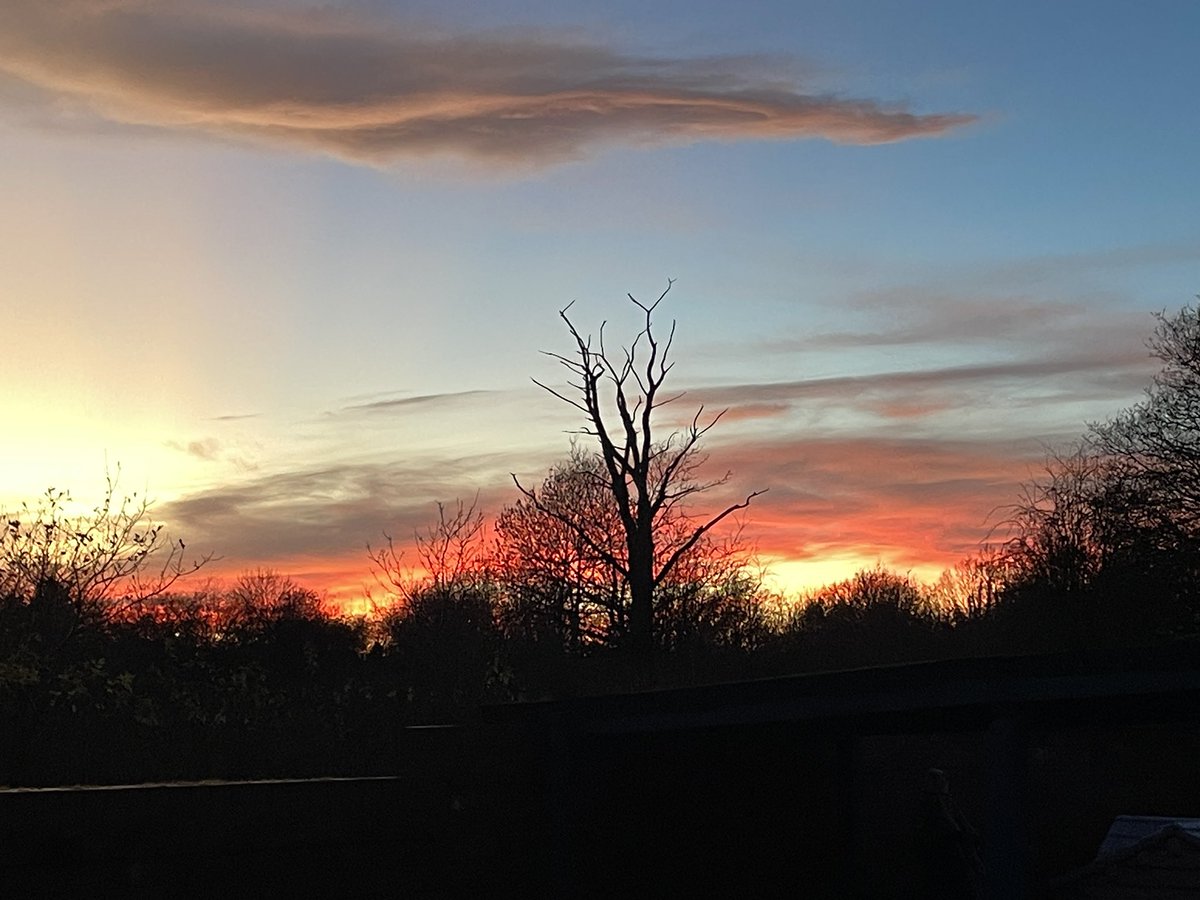 #sunset last night in #Penkridge #Staffordshire