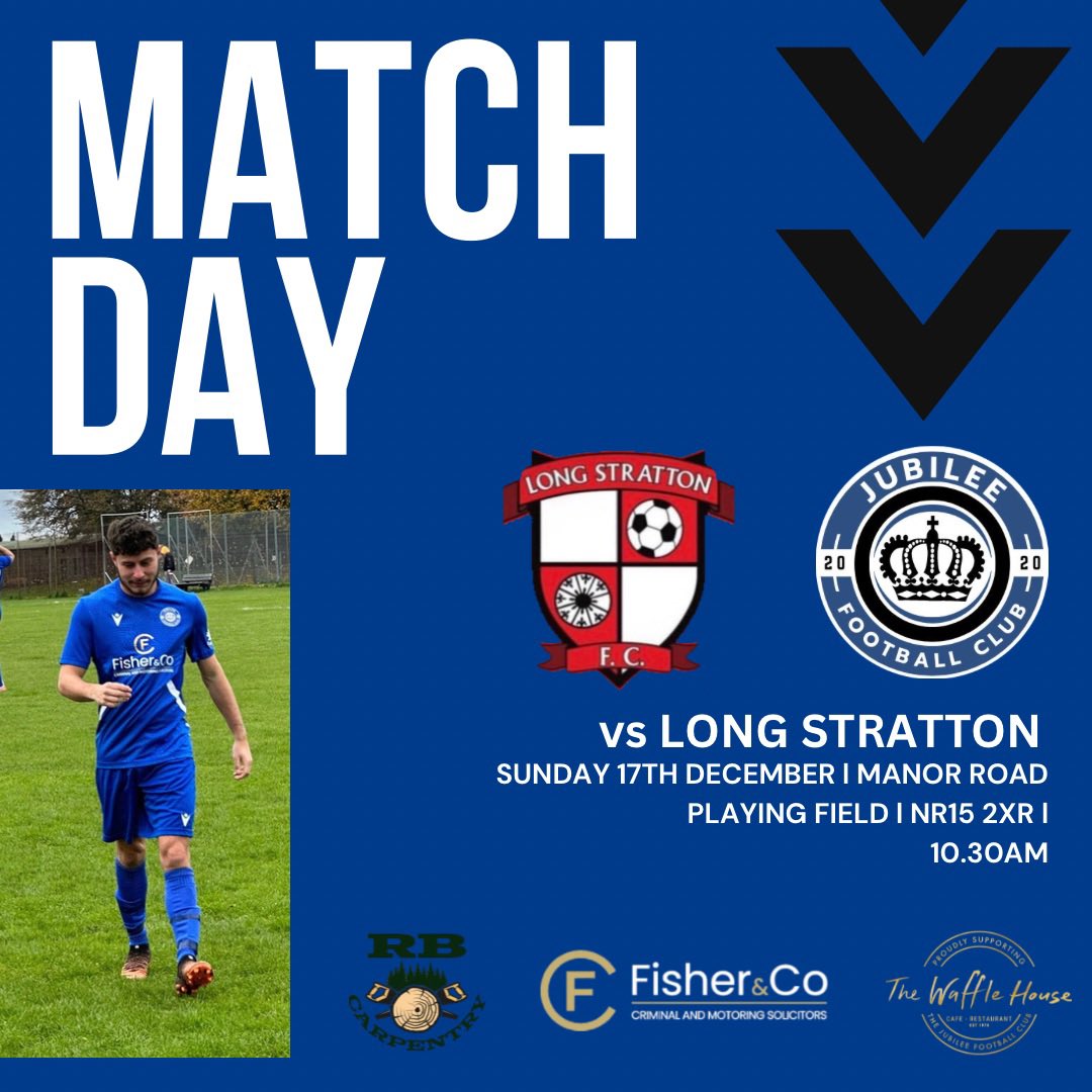 🔵⚫️ MATCHDAY ⚫️🔵 After a couple weeks off, the lads are back in action as we take on @longstrattonfc in the league cup #UTJ