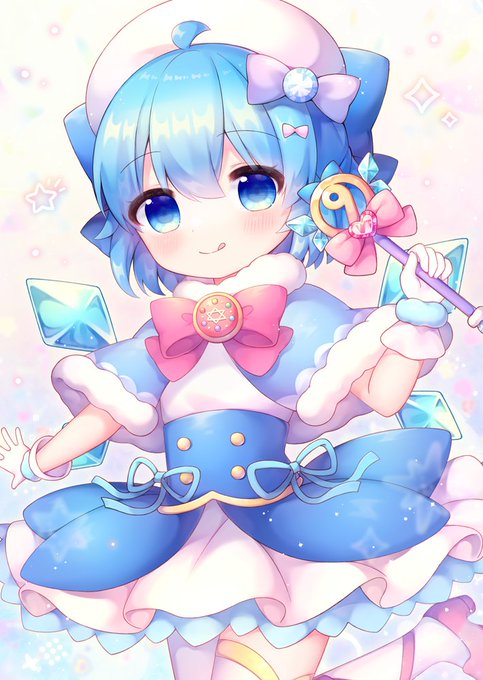 「チルノ(東方Project) 青髪」の画像/イラスト/ファンアート(新着)｜4ページ目