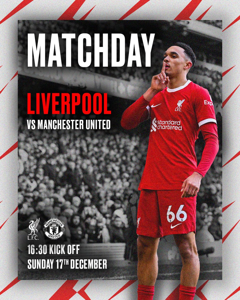 JJW Designs (@jjw_designs) on Twitter photo YNWA
It's matchday. Another amazing <a href="/LFC/">Liverpool FC</a> game on the cards today that's for sure!
#YNWA #LIVMUN #LIVERPOOL #LiverpoolFC #trentAA #GraphicDesigner #football #graphics YNWA
It's matchday. Another amazing <a href="/LFC/">Liverpool FC</a> game on the cards today that's for sure!
#YNWA #LIVMUN #LIVERPOOL #LiverpoolFC #trentAA #GraphicDesigner #football #graphics