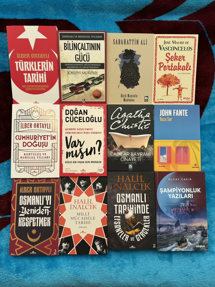 Hoşgeldiniz çocuklar kış geldi hadi gelin bakalım 🤔 📖 ❄️ 
#ilberortaylı #halilinalcık #doğancüceloğlu #sabahattinali #agathachristie #johnfante #josephmurphy #josemauro #olcayçakır #istanbul #kitapokumak #kitaptavsiyesi #kitap