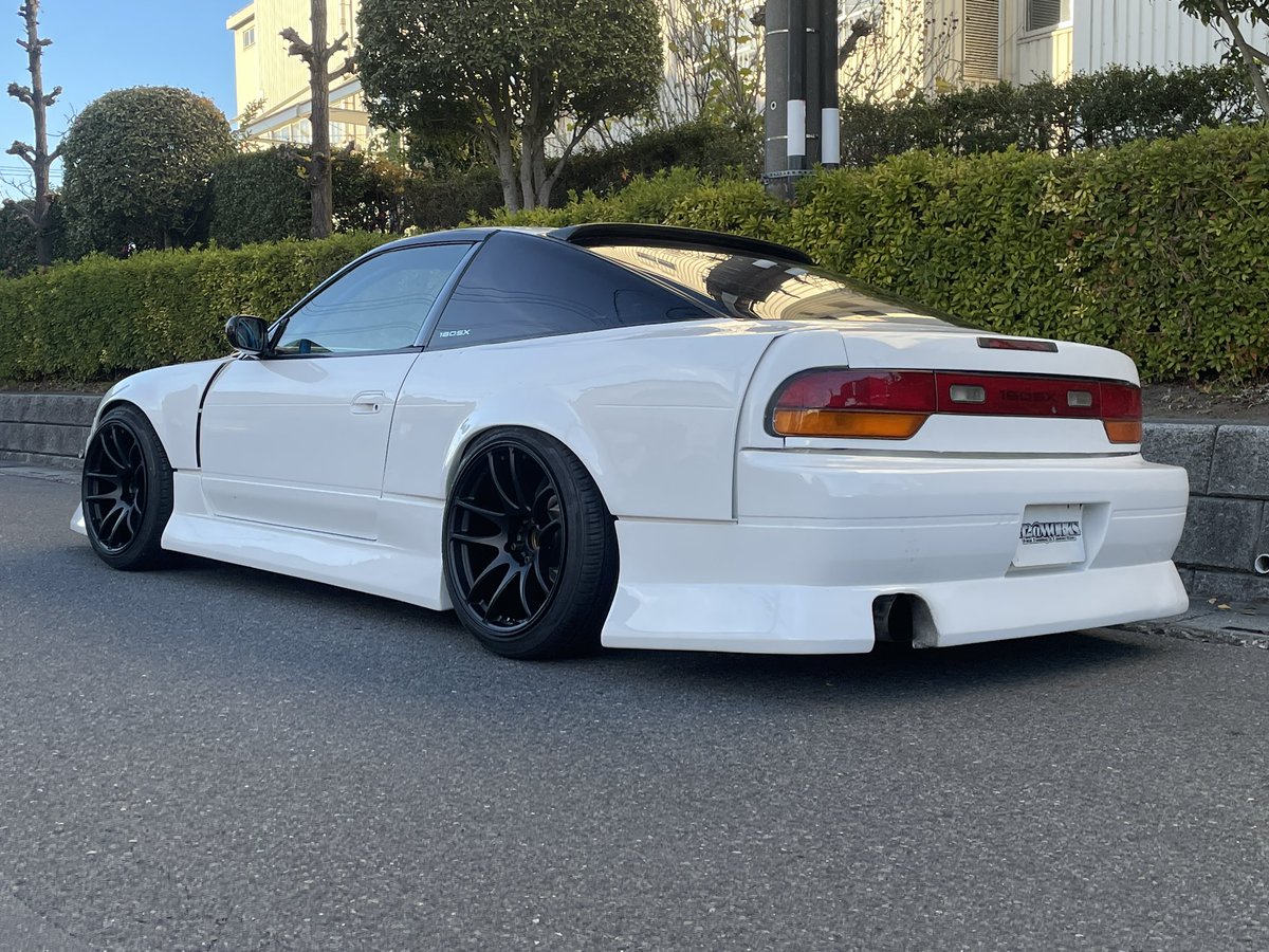 180sx仕上がりました！ 平成8年式 150,000km 吸排気系のライトチューン