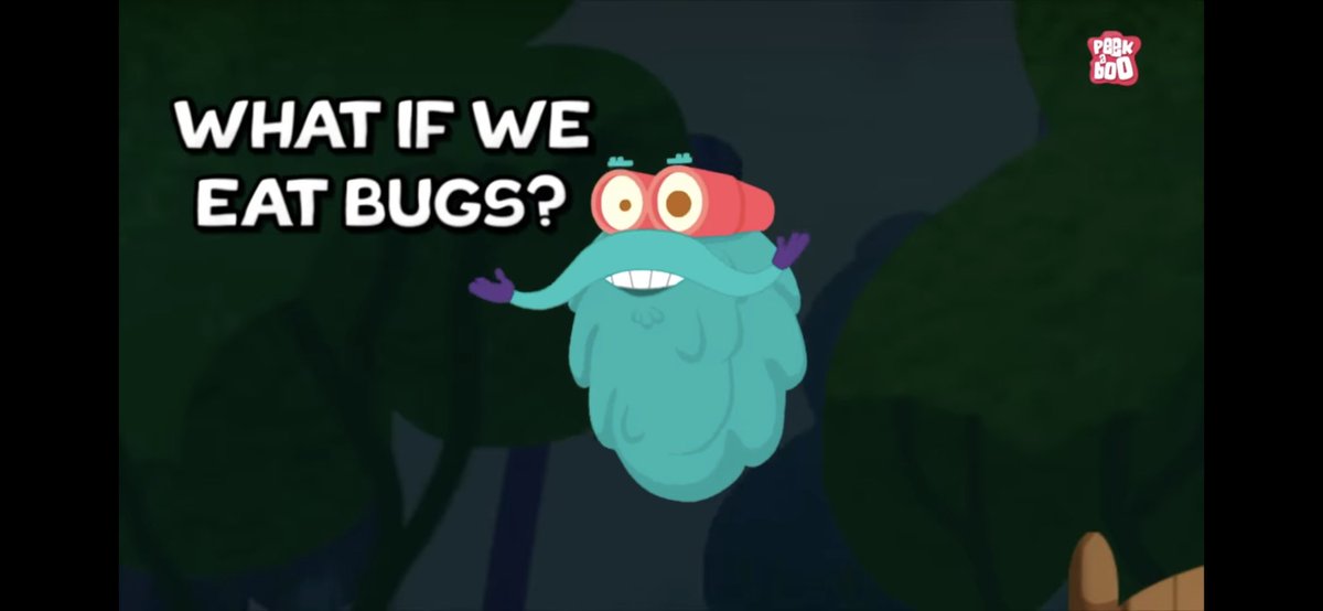 Sabah oğlum çizgi film izliyordu. Dr Binocs. Çocuklara eğlenceli bir şekilde bir şeyler öğreten bir çizgi film.

Baktım kulağıma böceklerle alakalı bilgiler geliyor. Oturdum ben de izlemeye başladım. Evet. Tahmin ettiğim gibi Dr Binocs çocuklara böcek yemenin faziletlerini