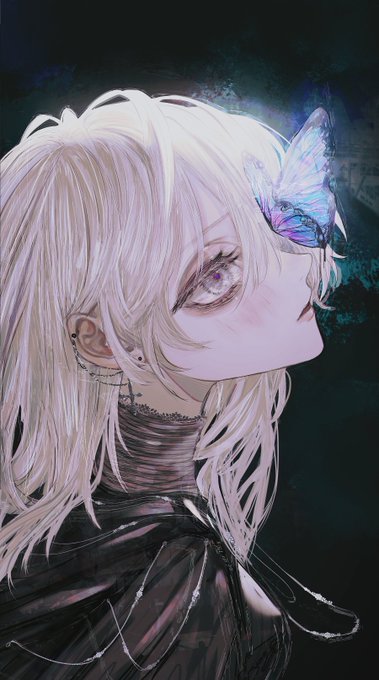 「cross piercing」 illustration images(Latest)｜3pages