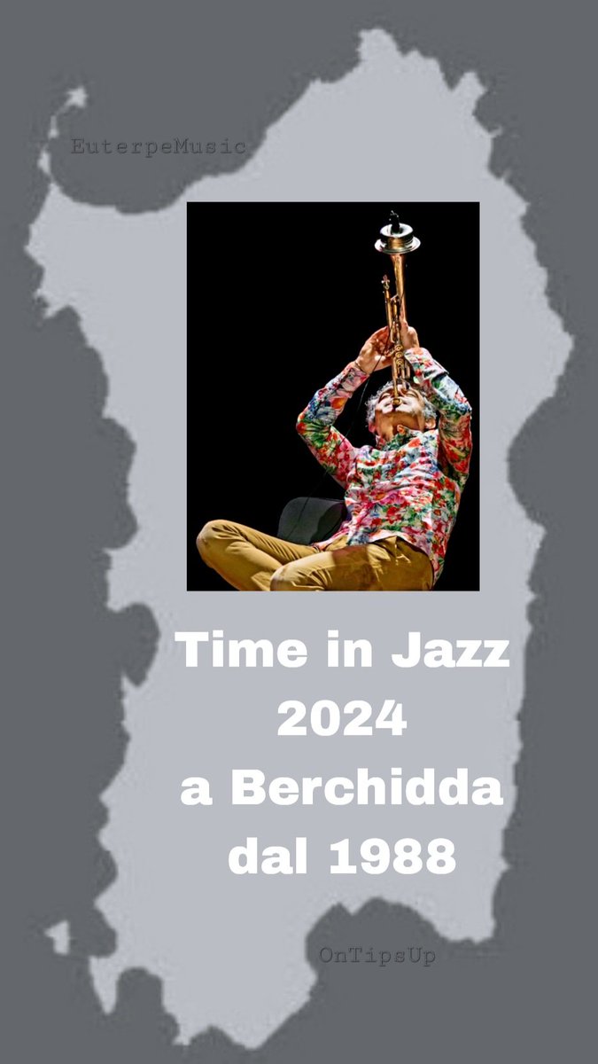 Festival del #Jazz (dal 1988) a #Berchidda in #Sardegna, organizzato da Paolo Fresu.
Prenota 5 serate per agosto 2024, a 120€.
@timeinjazz #PaoloFresu
        🎫  👇
vivaticket.com/it/ticket/time…
   🎧
#EuterpeMusic #OnTipsUp