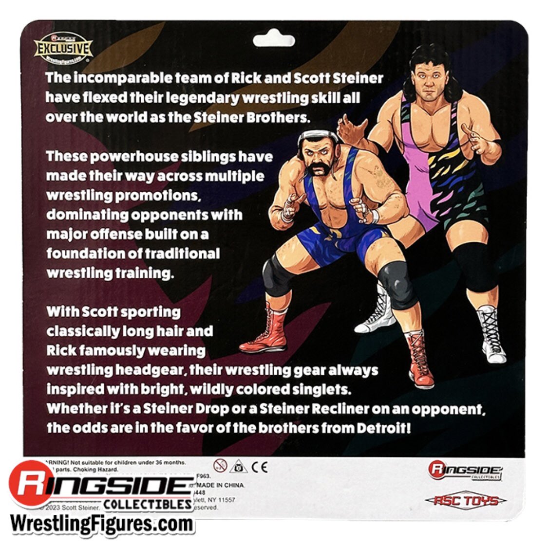 Steiner Brothers! Bell to Bell #bell2bell #steinerbrothers #actionfigures #ringsidecollectibles #ringsideexclusive #action #figures #figuremethis #fyp