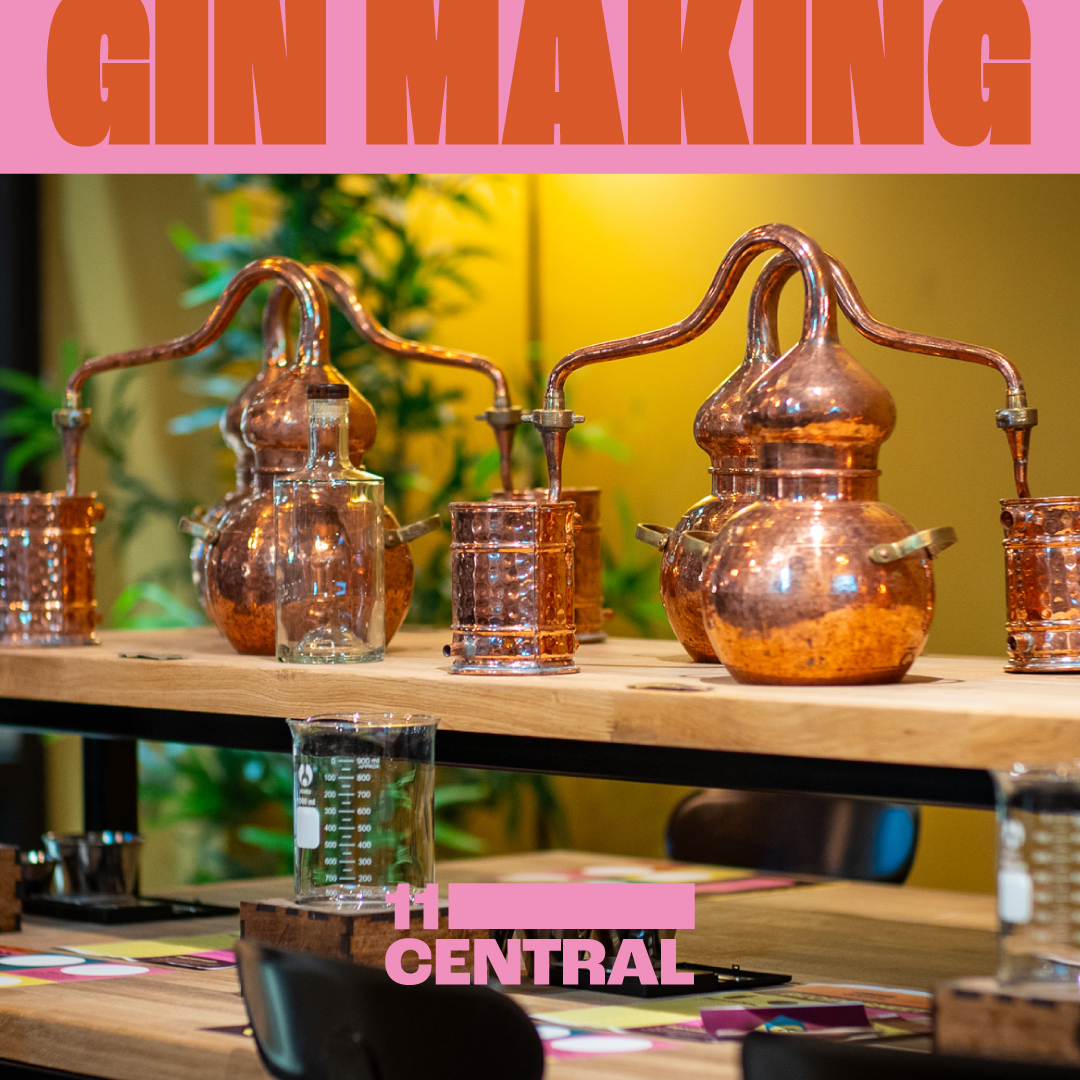 Learn all about distilling and gain amazing knowledge about gin with our friends and neighbours @SEVENBRO7HERS and @foursis4ers at @11centralmcr! Book here: bit.ly/46ZfWIm