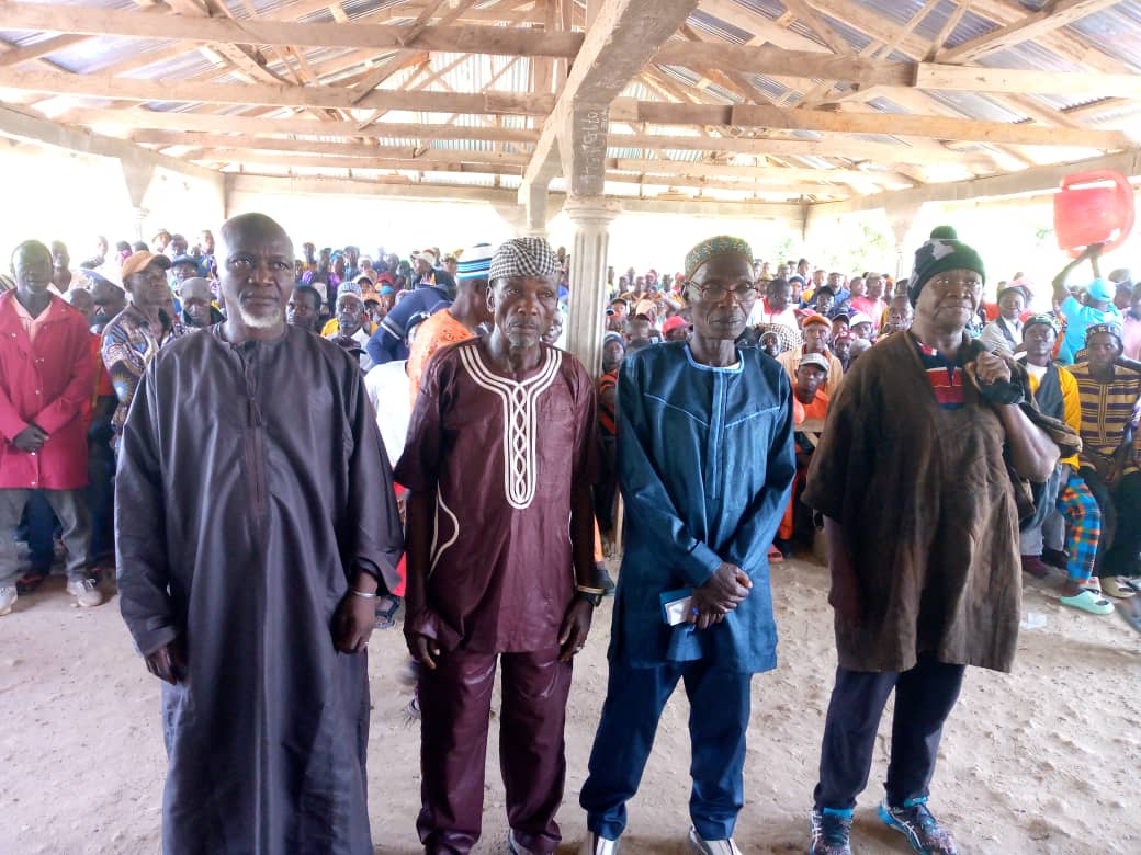 Friday 15th Dec 2023: Revision of councillors list Session in Gbonkolenken Chiefdom, Tonkolili district, #SierraLeone for the upcoming paramount chieftaincy #election.