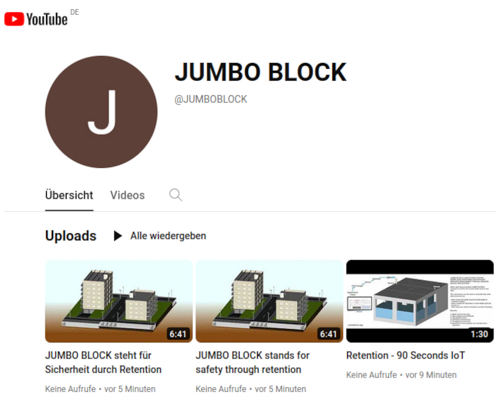 Retention auf YouTube:
youtube.com/@JUMBOBLOCK
#flut #flood #starkregen #heavyrain #wasserspeicherung #waterstorage #retention #sicherheit #safety