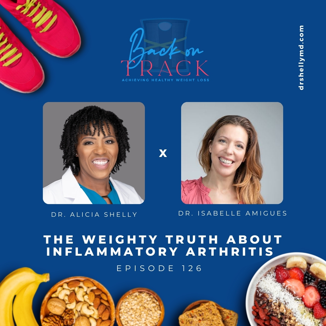 Dr. Isabelle Amigues, a rheumatologist, discusses the impact of weight on inflammatory arthritis and suggests holistic approaches like the Mediterranean diet for managing joint pain.
backontrack.libsyn.com/episode-126-th…

#Backontrack #Podcast #ArthritisAwareness #InflammatoryArthritis