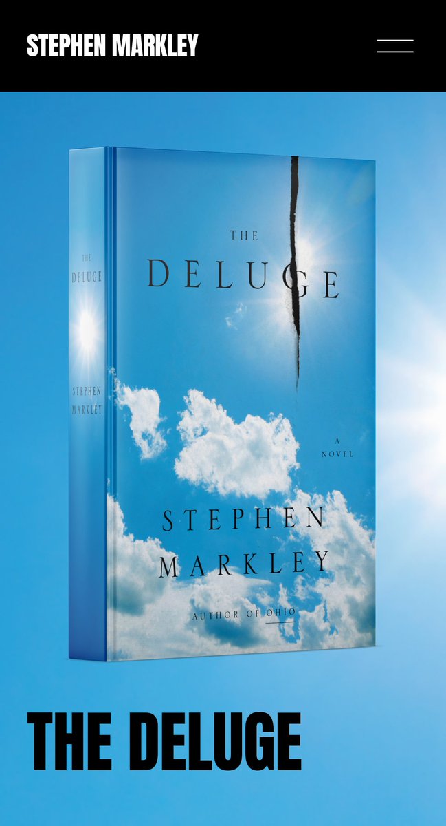 Dit is het beste boek dat ik in tijden heb gelezen. Nu wil ik een praatgroep. #thedeluge stephenmarkley.com/the-deluge