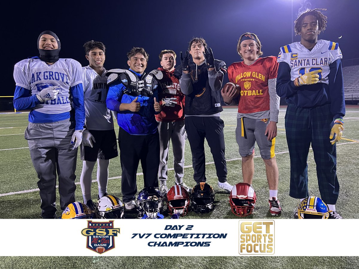 GetSportsFocus's tweet image. 🏈🏆 #teamCEDEÑO

S/O to these guys for winning the Day 2 Skills 7v7 Competition. 
We got 🎞️🎥 coming up later.

#gsfallstarexperience 

✅ Follow @getsportsfocus