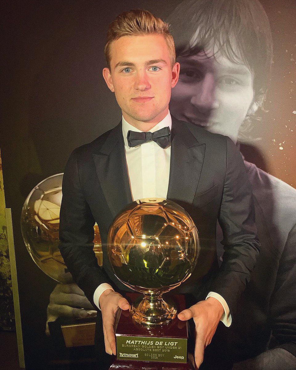 RandomFan8217's tweet image. On this day in 2018, Matthijs de Ligt was crowned BEST player under the age of 21 and GOLDEN BOY!🌟 

2012, Isco.
2013, Pogba.
2014, Sterling.
2015, Martial.
2016, Sanches.
2017, Mbappé.
2018, De Ligt.
2019, Joao Felix.
2020, Haaland.
2021, Pedri.
2022, Gavi.
2023, Bellingham.