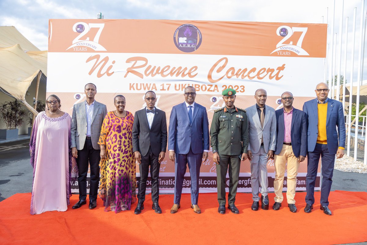 Ni ibyishimo bidasanzwe kuri uyu munsi wo kwizihiza isabukuru y’imyaka 27 yacu.

#AERG27
#NiRweme