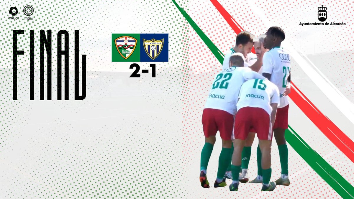 ⚔️⚽FINAL I

2 goles, remontada, victoria y 3 puntos para despedir el año. 

🙌🙌🙌 VAAAAMOSSSSSSSS 🙌🙌🙌

<a href="/trivalvalderas/">C.F TrivalValderas Alcorcón</a>  2️⃣ vs 1️⃣ <a href="/CDCanillas/">CD Canillas</a> 

#VamosTrival