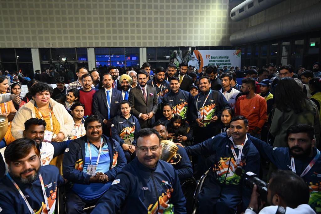 As the curtain falls on the first-ever edition of #KheloIndiaParaGames, it is with great pleasure and pride that I extend my gratitude to all the para-athletes, coaches, support staff, and various stakeholders for making this edition truly momentous.

With over 3000 participants,